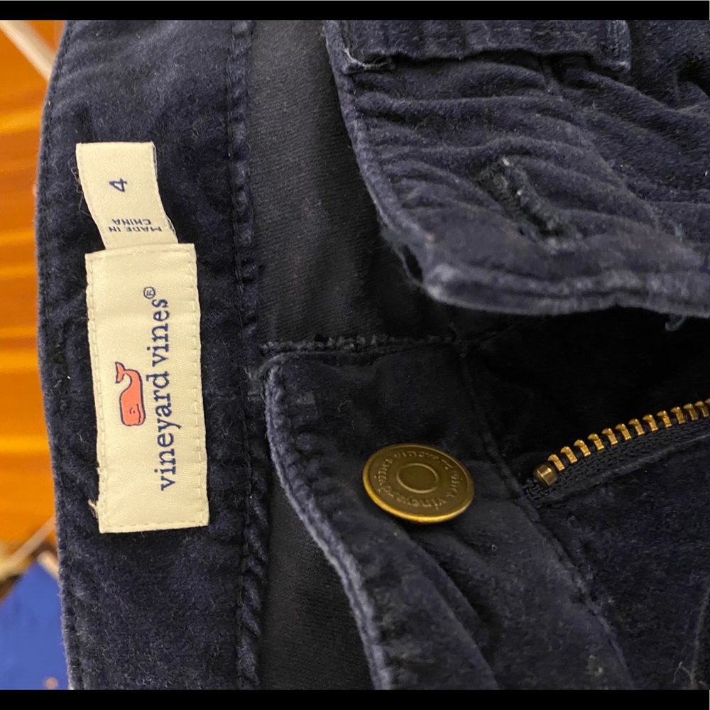Vineyard Vines Pants, size 4, Great condition, Navy Blue - Picture 2 of 4